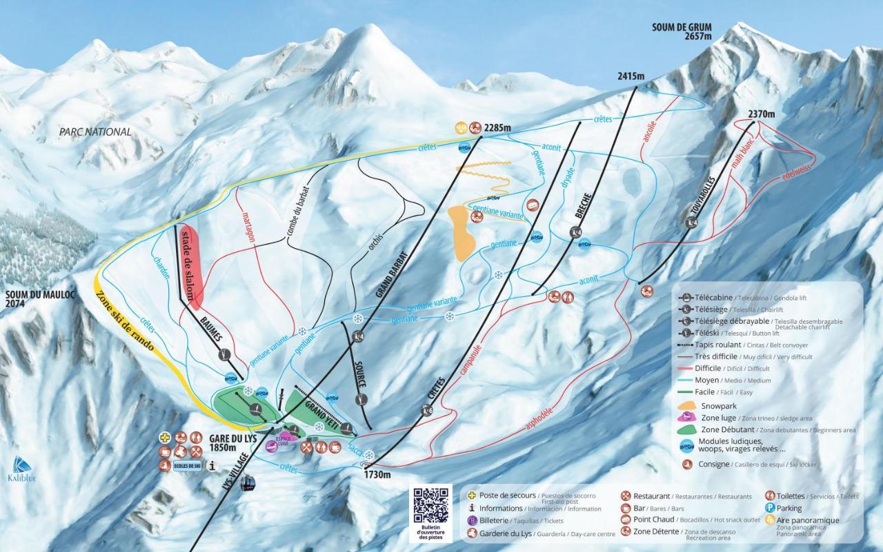 Le Central Studio Mezzanine Cauterets Kültér fotó